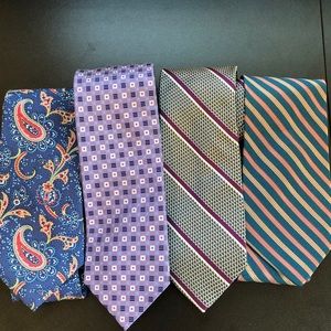 Jos. A. Bank Executive Collection Men’s Ties x 4 silk ties